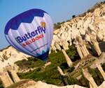 Ballooning over Cappadocia